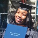 imani with diploma