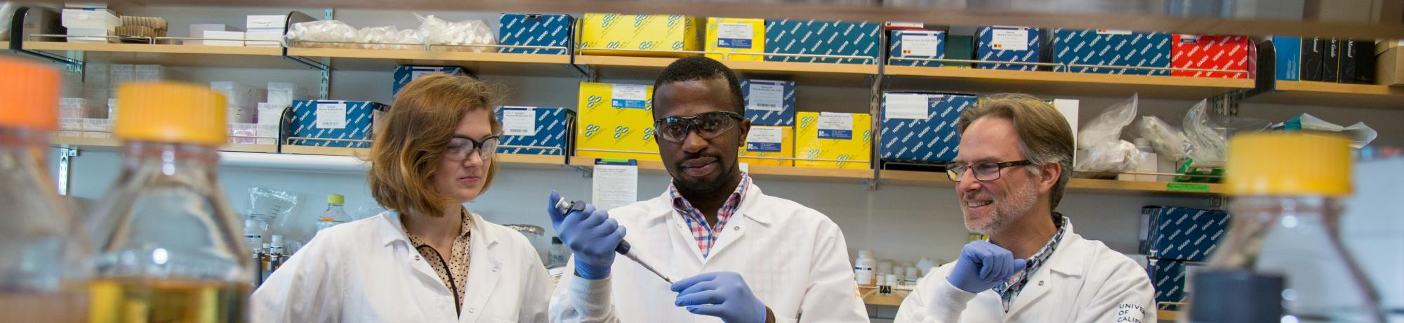 UMES student Uche Onuchukwu and his mentors